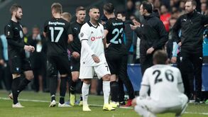 Grupo I: Quaresma expulso no adeus do Besiktas