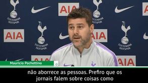 Pochettino: «Prefiro que me liguem ao Real Madrid do que falem que o Tottenham me vai despedir»