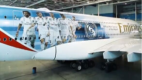Real Madrid apresenta impressionante avião para o Mundial de Clubes