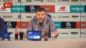 Conceição e as críticas do Benfica: «No jogo do Sporting houve dois penáltis e não vi tweets»