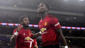 Pogba agradece a José Mourinho após goleada do United ao Cardiff