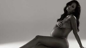 Rita Pereira publica foto nua para assinalar o nono mês de gravidez