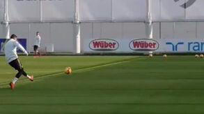 Um dia depois do golo à Atalanta, Cristiano Ronaldo continua a marcar