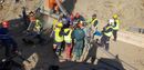 Mineiros descem ao poço para o resgate de Julen em Málaga
