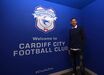 Emiliano Sala com a camisola do Cardiff