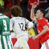 Benfica mantém registo perfeito com goleada