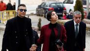 Ronaldo chegou ao tribunal de Madrid com Georgina Rodriguez