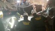 Técnicos da Guardia Civil fazem quarta detonação para abrir galeria de resgate para Julen