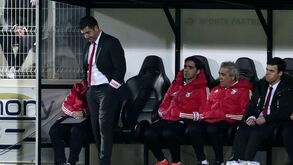 As últimas imagens de Rui Vitória como treinador do Benfica