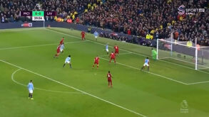 Bernardo Silva assistiu para o disparo de Agüero