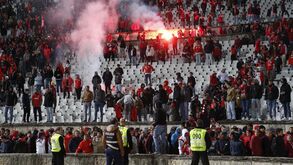 Adeptos do Benfica danificaram 145 cadeiras no Jamor