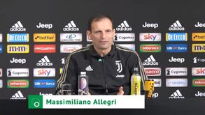 Allegri e o novo desenvolvimento no caso Ronaldo-Mayorga: «Vi-o muito sereno e relaxado»