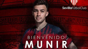 Munir assina por quatro temporadas e meia com o Sevilha