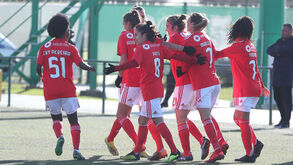 Benfica bate recorde de golos em futebol feminino e vence Casa do Povo do Pego