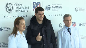 Morata passou testes médicos e já posa à Atlético Madrid