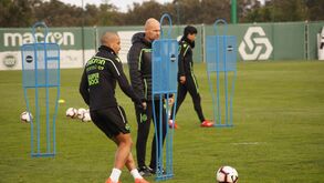 A lista de convocados do Sporting para o jogo com o V. Setúbal