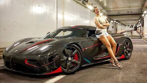 Carina Lima: portuguesa a 267 km/h em estrada pública num Koenigsegg de 2,5 milhões 