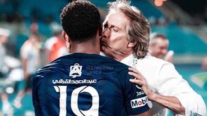A mensagem emocionada de Carrillo no adeus a Jorge Jesus