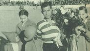 Sporting-V. Setúbal, 12-0, 1940. Manuel Soeiro marcou três golos