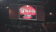 Resultado final do Benfica-Nacional no Estádio da Luz