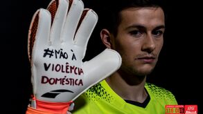 A defesa mais importante de Tiago Sá: «Diz não à violência doméstica»