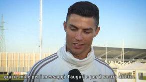 Ronaldo celebrou aniversário na Juventus e deixou mensagem aos adeptos