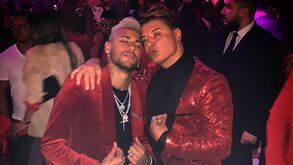 A festa vermelha de Neymar