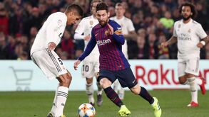 Clássico da Taça do Rei entre Barcelona e Real Madrid acaba em empate