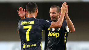 Chiellini: «Cristiano Ronaldo é como Bolt e Federer»