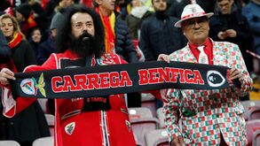 As melhores imagens do Galatasaray-Benfica