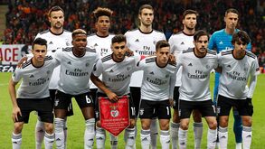 Benfica apresentou a equipa mais jovem da Europa entre 40 clubes da última ronda 