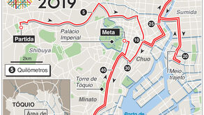 Está quase a chegar a Maratona de Tóquio