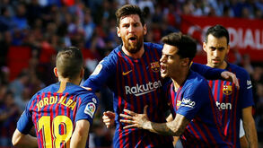 Messi iguala no Barcelona os 44 hat-tricks de Ronaldo pelo Real Madrid