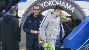 Sarri: «Kepa pagou perante o clube e agora tinha de pagar perante a equipa»