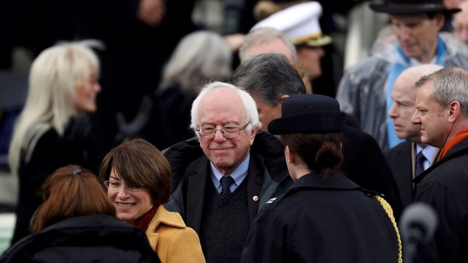 clinton posse washington bernie sanders