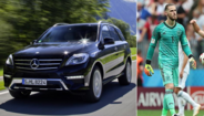 David De Gea (Mercedes ML): 18 minutos