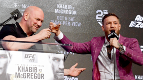Dana White: «McGregor? O whiskey vai mantê-lo ocupado»