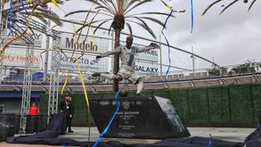 Beckham já tem estátua nos EUA: veja o resultado