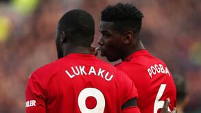 Confusão entre Pogba e Lukaku no balneário do Manchester United: Solskjaer teve de intervir