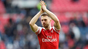 Superstição macabra em torno dos golos de Ramsey continua
