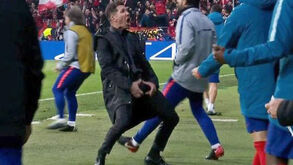 Simeone escapa a suspensão e pode orientar Atlético Madrid frente à Juventus