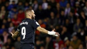 Marcelo entrou à beira do fim com o Real a golear e Benzema deu-lhe a braçadeira