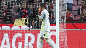Vlachodimos não esconde o desalento  por falha frente ao Belenenses
