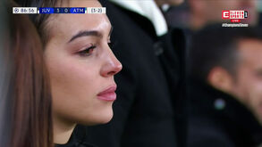 Hat trick de Ronaldo deixou Georgina em lágrimas