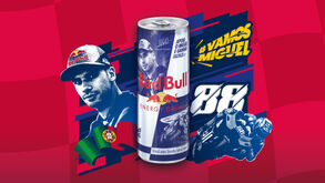 Red Bull lança lata especial dedicada a Miguel Oliveira