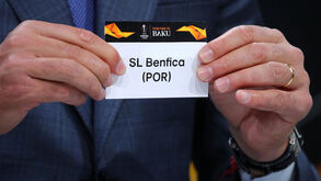 Benfica joga com E. Frankfurt de Gonçalo Paciência nos 'quartos' da Liga Europa 