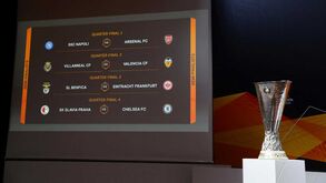As datas de todos os jogos dos 'quartos' e das meias-finais da Liga Europa