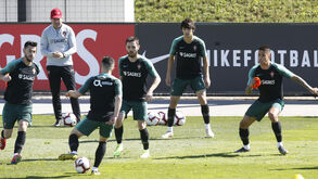 Gonçalo Guedes falha treino da Seleção Nacional