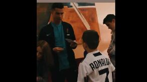 Cristiano Ronaldo concretiza sonho de crianças  