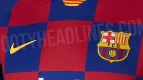 Equipamento do Barcelona para 2019/2020 vai ser em... xadrez